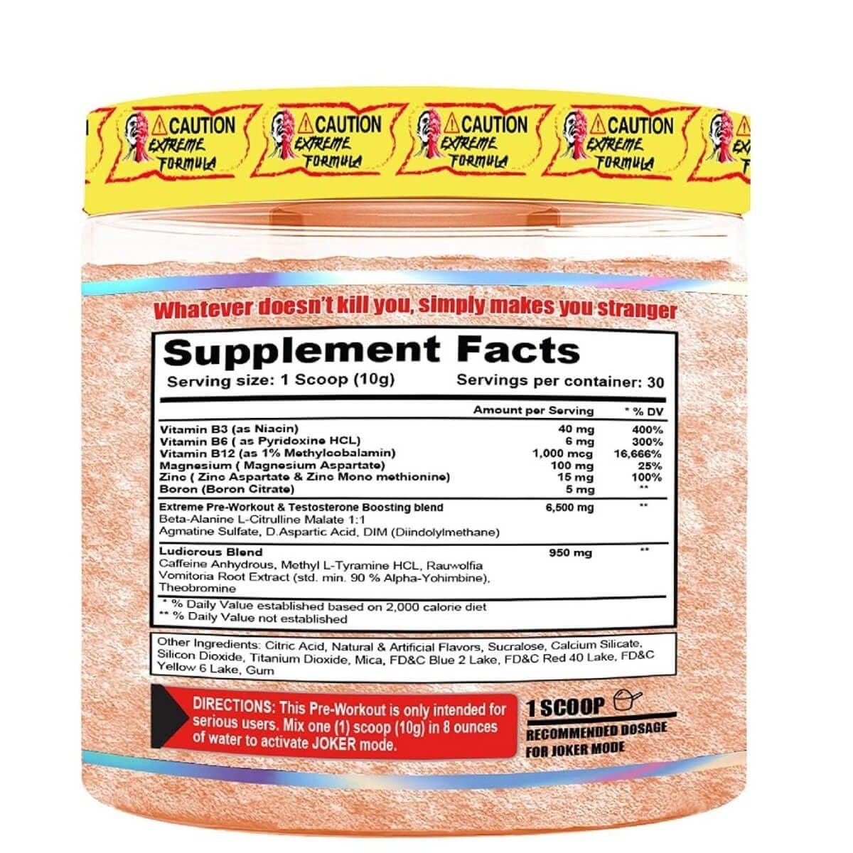Terror Labz Joker Extreme Pre-Workout - Image 2