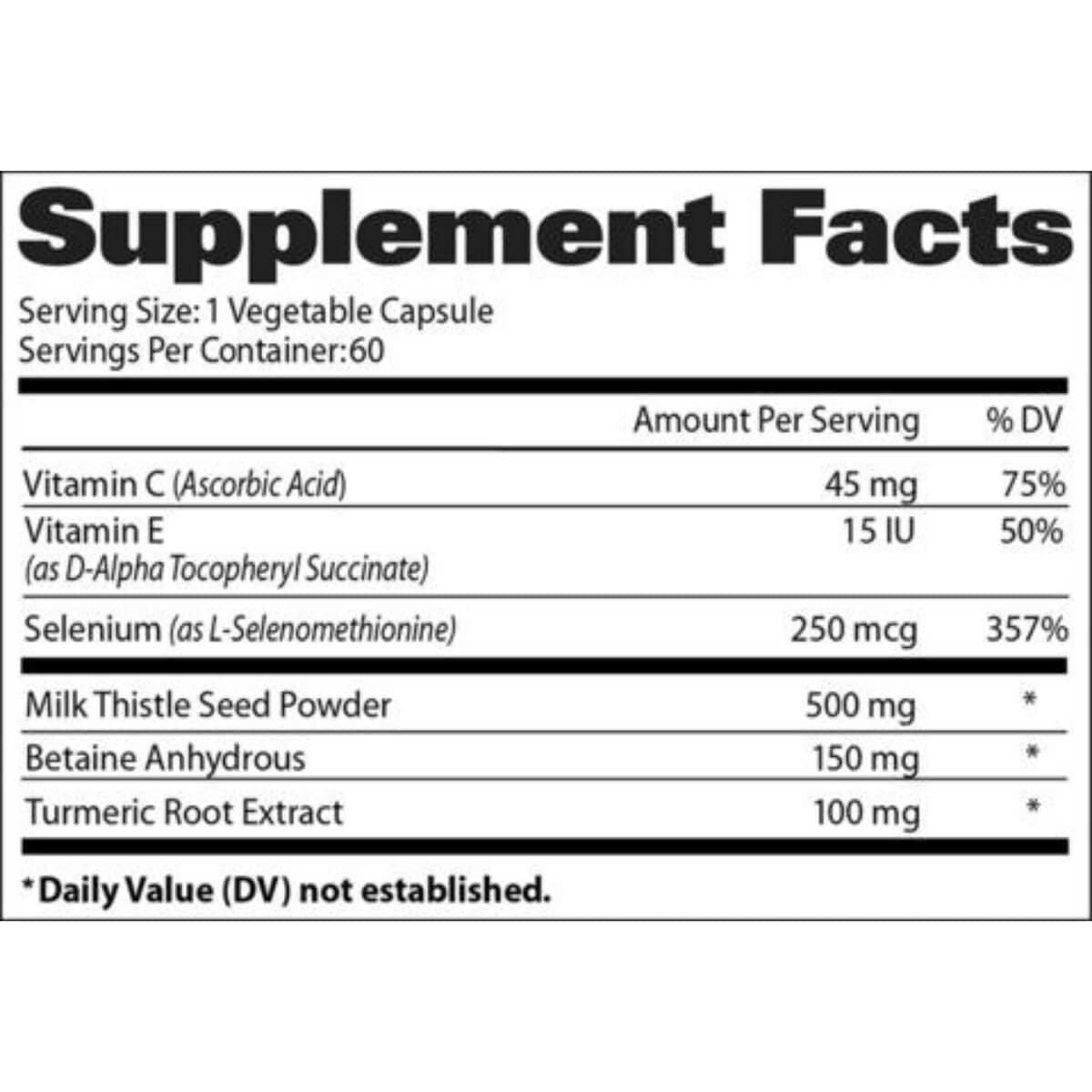 GAT Sports Liver Cleanse, 60 Capsules - Image 2