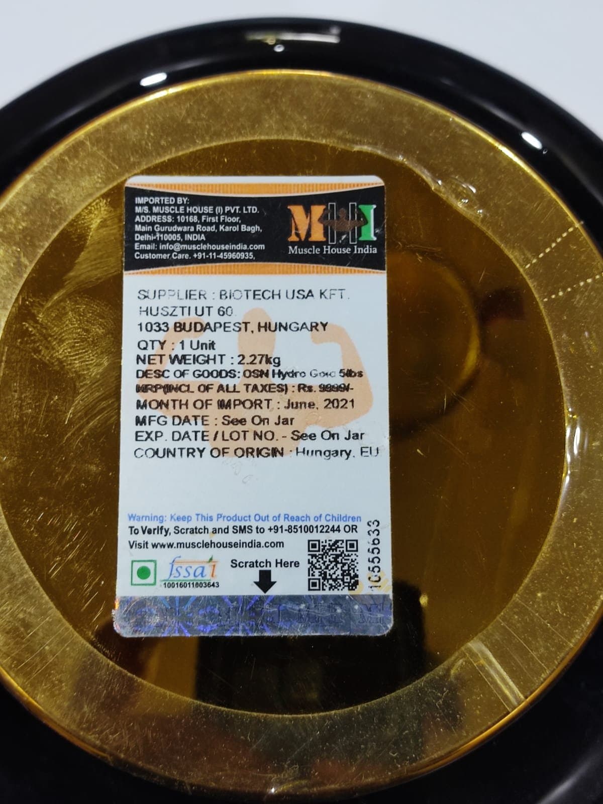 Hydro Gold Hydrolyzed Whey Isolate - Image 4