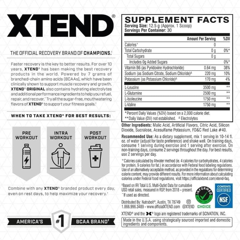 XTEND ORIGINAL BCAA - Image 3