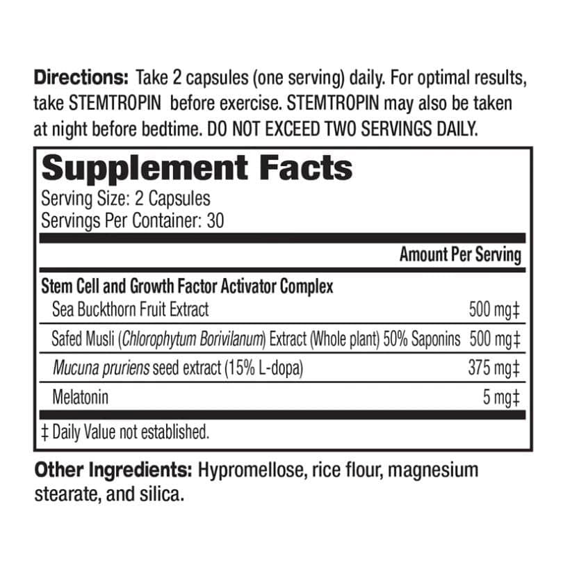 Musclemeds Stemtropin Stem Cell & Growth Hormone Booster - Image 2