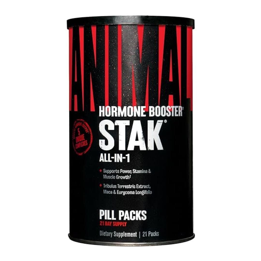 Stak, Hormone Booster, All-In-1 Pill Packs, 21 Packs