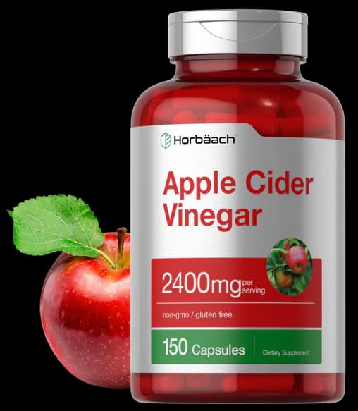 Horbach Apple Cider Vinegar 2400mg per serving | 150 Capsules