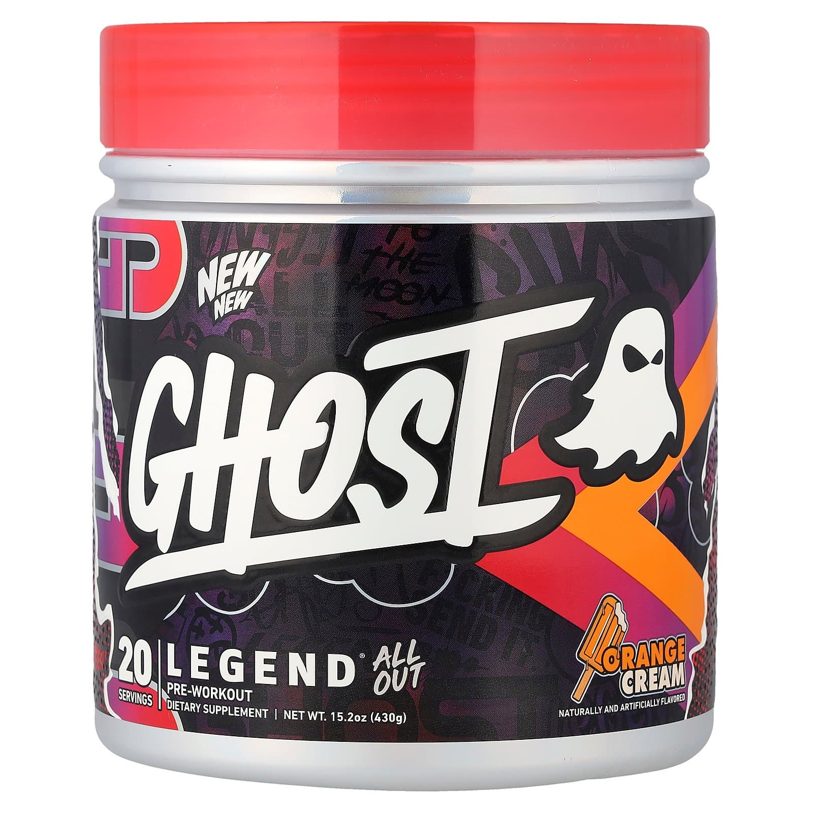 Ghost Legend All Out Pre-Workout (20 Servings) - Image 2