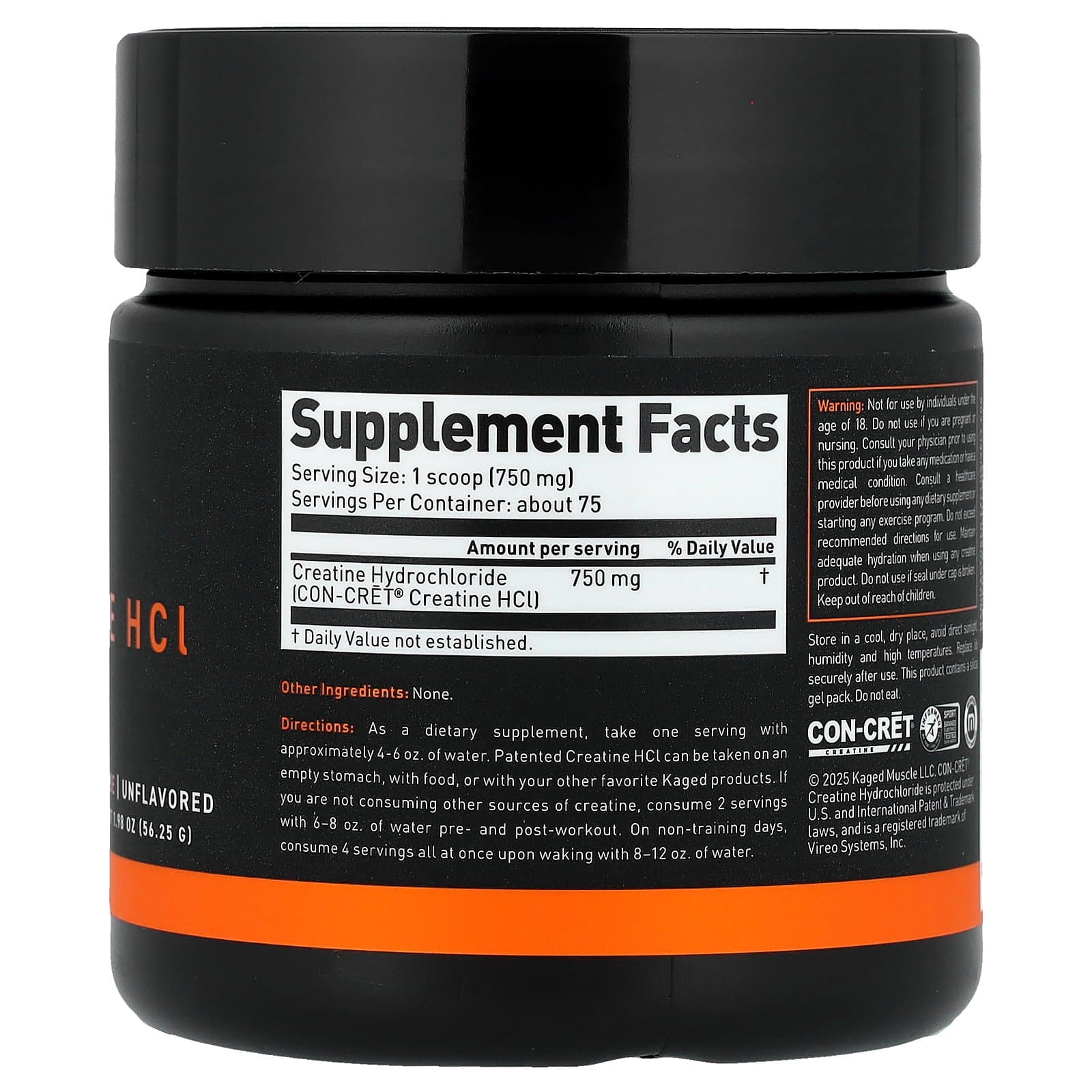 Kaged Creatine HCl (75 Servings) - Image 3