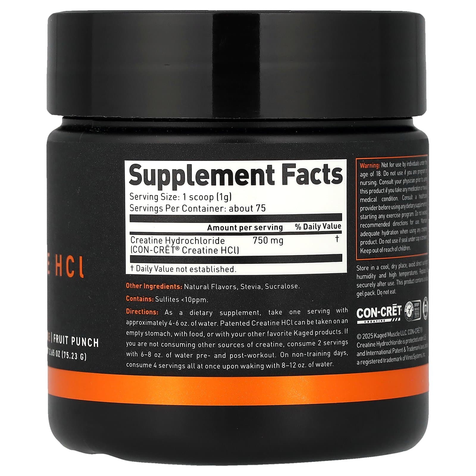 Kaged Creatine HCl (75 Servings) - Image 4