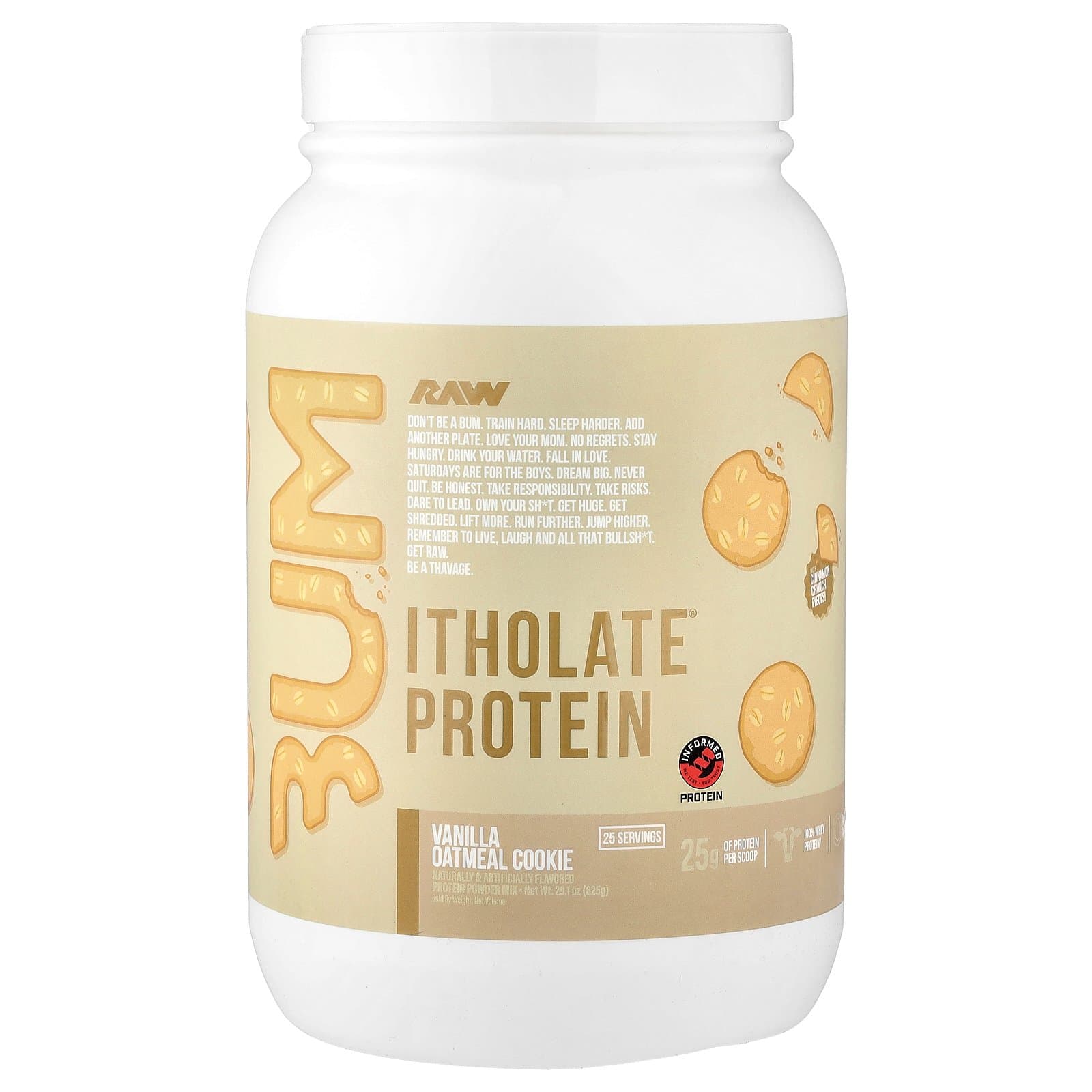 RAW Nutrition CBUM Itholate Protein (25 Servings) - Image 2