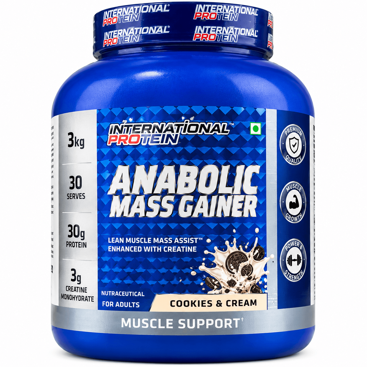International Protein Anabolic Mass Gainer –3 kg