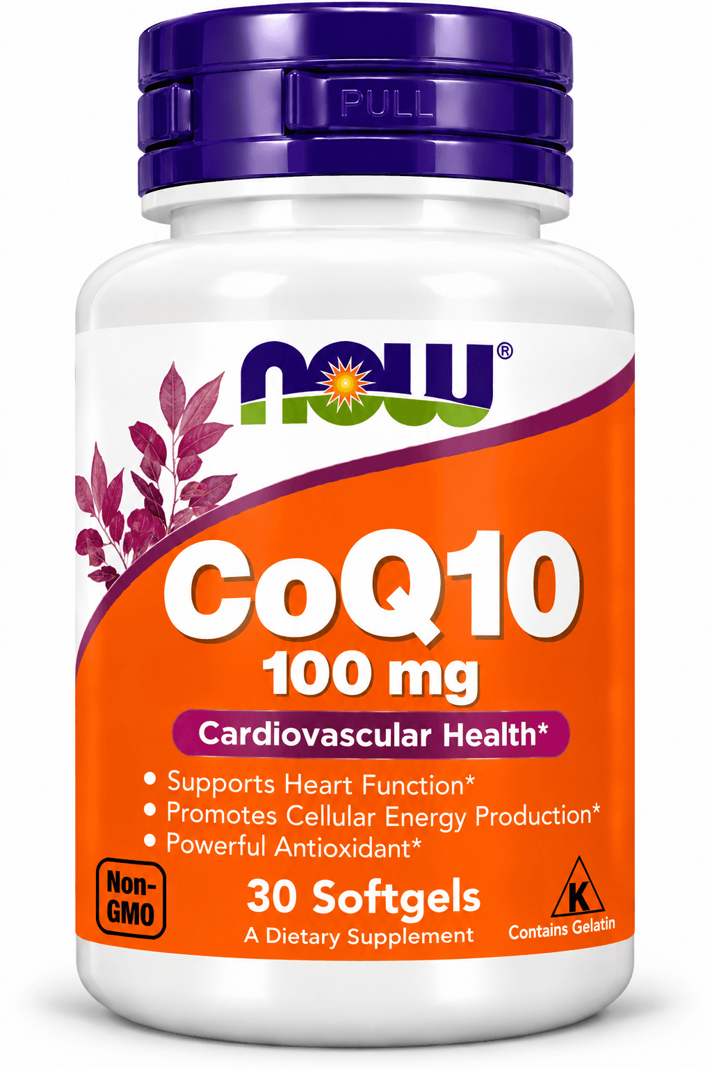 NOW Foods CoQ10 100 mg – 30 Softgels