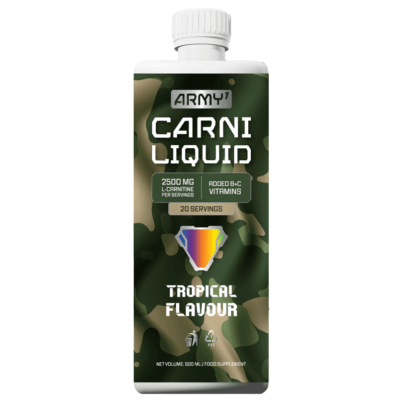 Army1 Carni Liquid L-Carnitine 2500 mg – 500 ml (20 Servings)